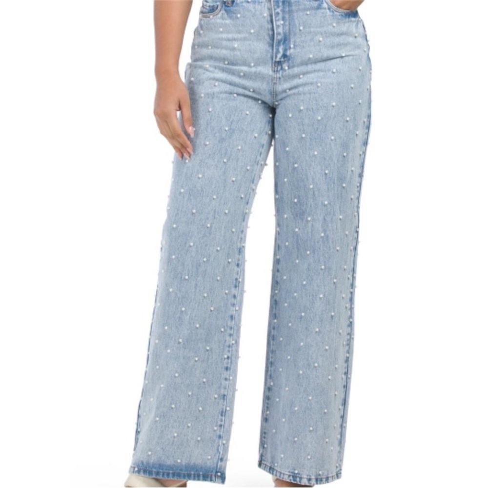 NWT Blank NYC Franklin Ribcage Wide Leg Jeans